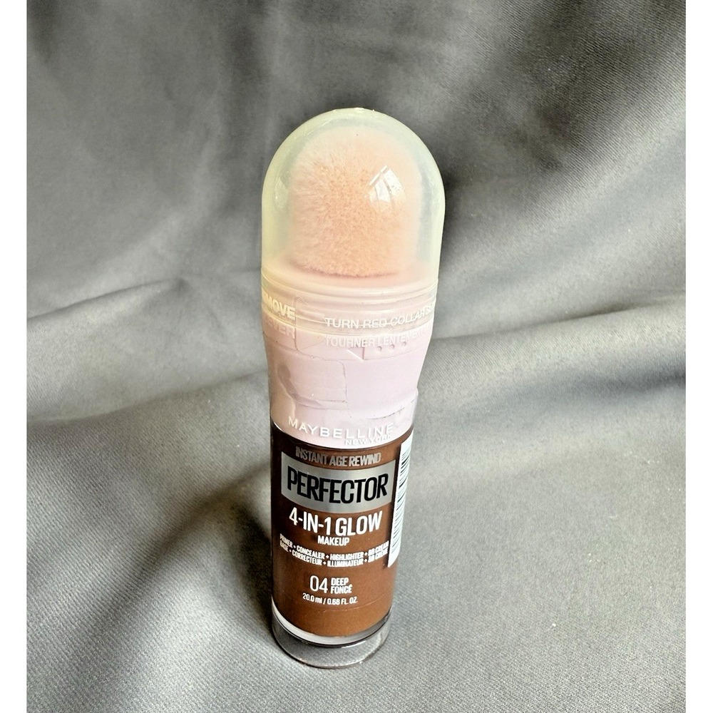 MAYBELLINE Instant Age Rewind Perfector 4in1 Glow Makeup 4 DEEP‎ FONCE Concealer